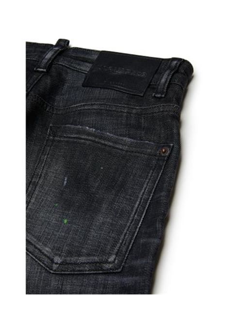 Jeans con effetto vissuto DSQUARED2 JUNIOR | DQ3578 D0AI1DQ02